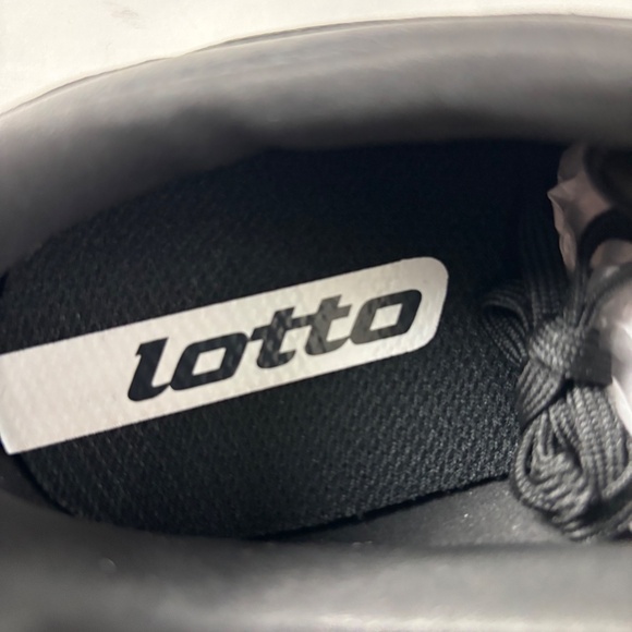 Lotto, Stadio 705 FG Soccer Cleats, NWT, Men 7. Women 8.5, Leather, Black, Gold - Picture 8 of 12